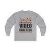 Video Game Club Long Sleeve Tee