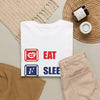 Eat Sleep Game Repeat T-Shirt — Gamer Graphic Tee