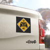 Gaming Car Magnet — "Start the Mission" Controller Sign