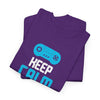 Keep Calm and Play Games Tee – Retro Controller Gamer T-Shirt