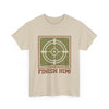 Finish Him! Target Graphic Tee - Retro Shooter Gaming T-Shirt