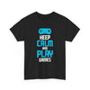 Keep Calm and Play Games Tee – Retro Controller Gamer T-Shirt