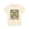 Finish Him! Target Graphic Tee - Retro Shooter Gaming T-Shirt