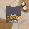 Gamer T-Shirt – "I Am A Gamer" Passion to Discuss Favourite Games Tee