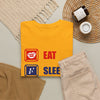 Eat Sleep Game Repeat T-Shirt — Gamer Graphic Tee