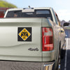 Gaming Car Magnet — "Start the Mission" Controller Sign