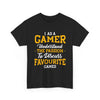 Gamer T-Shirt – "I Am A Gamer" Passion to Discuss Favourite Games Tee