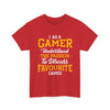 Gamer T-Shirt – "I Am A Gamer" Passion to Discuss Favourite Games Tee