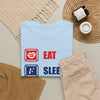 Eat Sleep Game Repeat T-Shirt — Gamer Graphic Tee