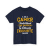 Gamer T-Shirt – "I Am A Gamer" Passion to Discuss Favourite Games Tee