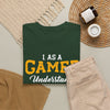 Gamer T-Shirt – "I Am A Gamer" Passion to Discuss Favourite Games Tee