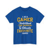 Gamer T-Shirt – "I Am A Gamer" Passion to Discuss Favourite Games Tee