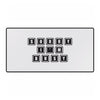 Sorry I’m Busy Keyboard Key Desk Mat — Large Office Mousepad