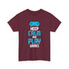 Keep Calm and Play Games Tee – Retro Controller Gamer T-Shirt