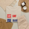 Eat Sleep Game Repeat T-Shirt — Gamer Graphic Tee
