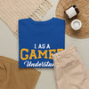 Gamer T-Shirt – "I Am A Gamer" Passion to Discuss Favourite Games Tee